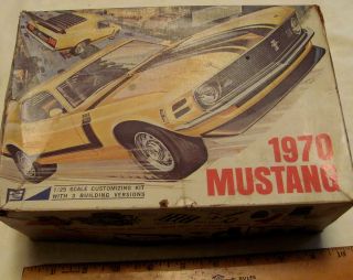 Original MPC 1970 Mustang Original Box Unassembled