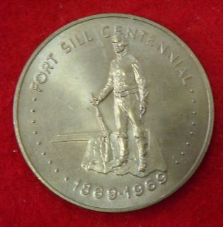NEW LOWER PRICE Fort Sill Centennial 1869 1969 Soldier Cannon