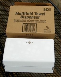 Fort James Multifold Towel Dispenser Model # 54701 White Wall Mounted