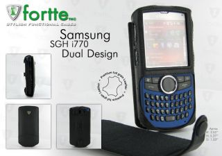  Leather Case Dual Design for Samsung Saga SCH I770