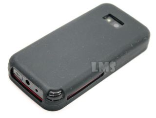 Black Silicone Case Cover for Nokia 5530 Xpress Music