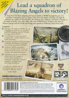  Angels Squadrons of WWII Flight Sim PC Game RF 008888682639