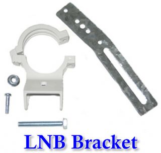 LNB Add on Bracket Mount 2 Satellite Dish LNBS FTA
