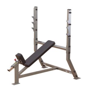   Solid SIB359G Commercial Incline Olympic Weight Bench Free Shipping