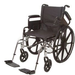 Roscoe K41816DHFBSA K4 18 Wheelchair w Flip Desk Arms