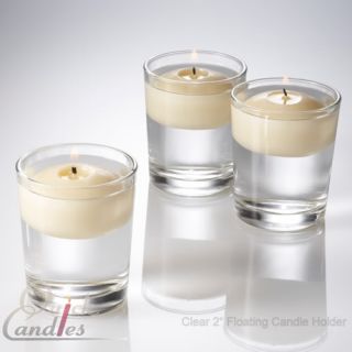 Set of 72 2 Floating Candles 72 Holders Centerpieces