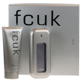 FCUK Him French Connection 3 4 Cologne 2 PC Gift Set 870283001083