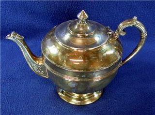 plated 1900s style teapot from titanic+