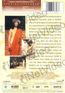 jesus of nazareth two disc set new dvd original title jesus of