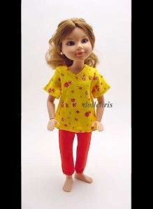 Doll Clothes for 18 BFC Ink Best Friends Club Kaitlin Elsa Red Pants