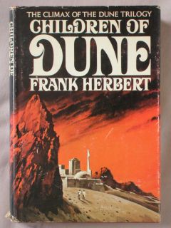 1st Ed 4th PR Children of Dune Frank Herbert 1976 HC DJ