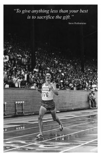 Steve Prefontaine Your Best Runner Athlete Very RARE Limited Poster