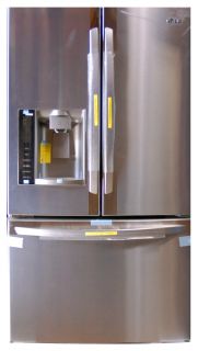 LG 25 CU ft French Door Refrigerator Stainless Steel Ice Plus