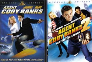Agent Cody Banks 1 2 DVD Movies Lot Set Frankie Muniz