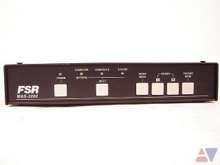 FSR MAS 3200 Magellan 3 Input Scaling Switcher