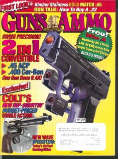 Guns Ammo One Pro 400 COR Bon Remington 597 Ithaca Kimber Classic Gold
