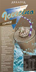 Arkadia Frappe Mix Iced Coffee Drink Mocha 1kg