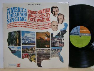 Frank Sinatra Bing Crosby Fred Waring America I Hear You Singing Japan