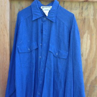 FRC Shirts Flame Resistant Nomex Royal Blue Large