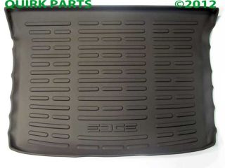 2011 2012 Ford Edge Cargo Area Tray Mat Protector Black Genuine Brand
