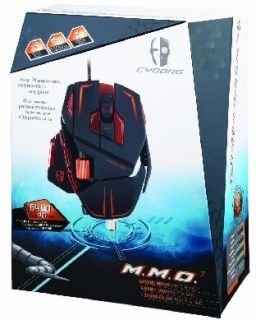 Mad Catz Cyborg MMO 7 M M O 7 Gaming Mouse for PC Mac New
