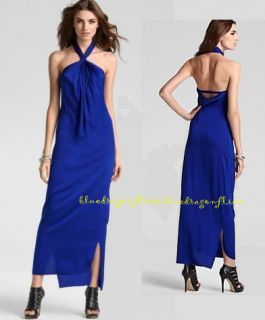 Diane Von Furstenberg $545 Atlantic Alyssa Long Silk Dress Gown 14