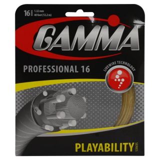 gamma live wire professional 16g natural style number glwp16 set