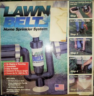  Lawn Belt Lawn Sprinkler System
