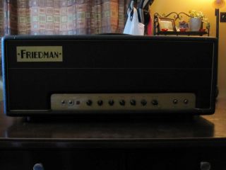 Friedman Brown Eye Guitar Amp Amplifier hot rodded Marshall plexi