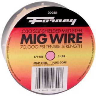 Forney 30055 42300 2lb MIG Wire 030 Flux Core Mild STL