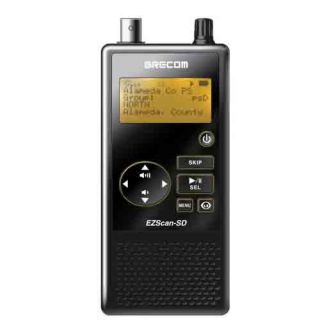  PSR 700 Ezscan Radio Scanner w 2GB SD Frequency Database Card