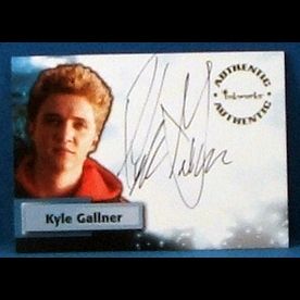 Card Smallville Kyle Gallner as Bart Allen A33 Signature Authentic Le
