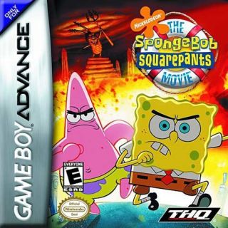  Game Boy Advance The Spongebob Squarepants Movie Video Game