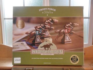 Old Century Front Porch Classics Stretch Run Horse Racing Game  New in