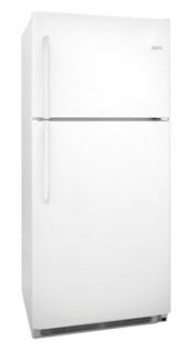 New Frigidaire White 20 6 CU ft Top Freezer Refrigerator FFHT2126LW