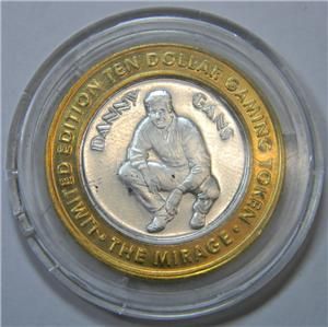 Danny Gans Mirage 999 Silver Token Coin Las Vegas 3