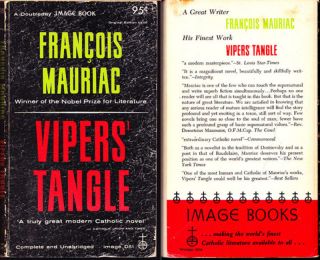 Vipers Tangle Francois Mauriac Catholic Novel 1957 1st