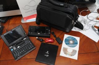Fujitsu LifeBook U810 Tablet PC Carying bag Docking station external