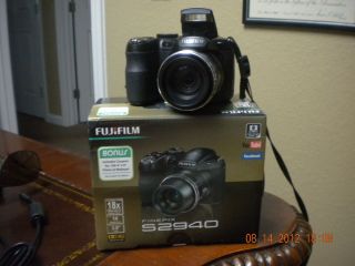 Fujifilm FinePix S2940 14 0 MP Digital Camera Black
