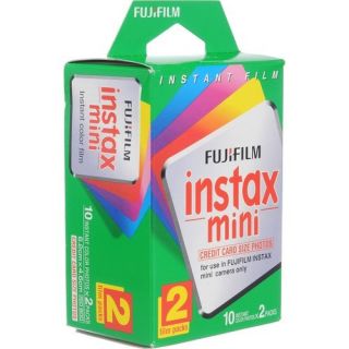 Fujifilm Instax Polaroid Mini 7S Twin Pack Instant Film Vivid Sharp