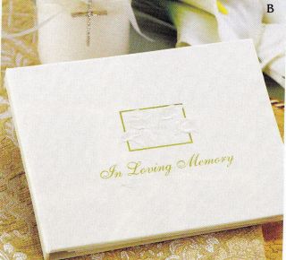  Memorial in Loving Memory Calla Lily Lilies Guest Book