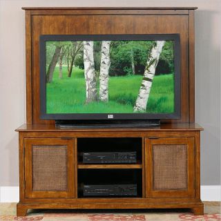 Home Styles Furniture Jamaican Bay Wood Mahogany TV Stand