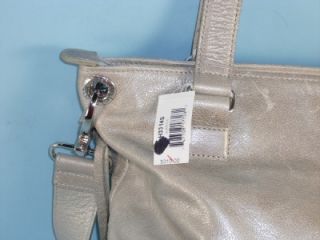 Brighton H3314S Morrison Silver Sterling Messenger Tote Authentic
