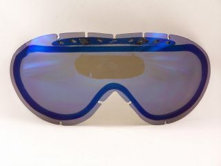 New Replacement Gray w/ Blue Mirror Lens For Smith ANTHEM