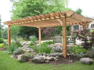  Pergola Kit as Seen on Indoors Out on DIY Network 8x8 8x20