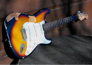 Custom Fender Stratocaster Strat Tex Mex Mik 1992 Vintage Relic Guitar