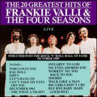 Valli Frankie Four Seasons 20 Greatest Hits Live CD New 715187731929