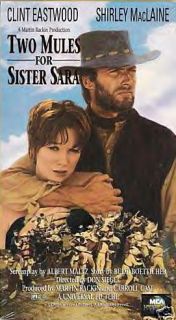 Two Mules for Sister Sara Clint Eastwood s MacLaine VHS
