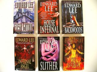 Lot 6 Edward Lee horror supsense books House Angel City Infernal