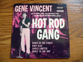  Gene Vincent Hot Rod Gang UK EP